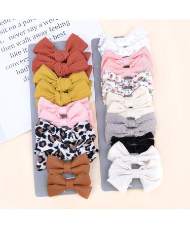 24PCS Baby Girl Hair Bows Clips - Cute Alligator Barrettes for Toddlers & Teens | Perfect Hair Accessories - Buy Online on GoSupps.com