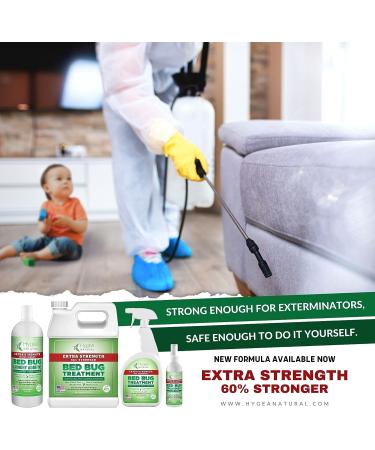 Hygea Natural Extra Strength Bed Bug Travel Spray 3 oz - TSA Approved - Fast Acting Protection for Hotels, Suitcase, Backpacks - Child & Pet Safe - Non-Toxic & Odorless - 1 Count - Buy Online on GoSupps.com
