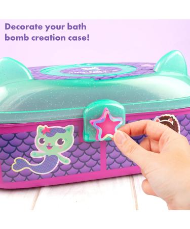 abeec Gabby's Dollhouse Bath Bomb Making Kit - Bath Bombs for Kids Activity Set - Make Your Own Bath Bombs - Bath Bomb Set with A Gabbys Dollhouse Carry Case - Bath Bomb Making Kit for Kids - Buy Online on GoSupps.com