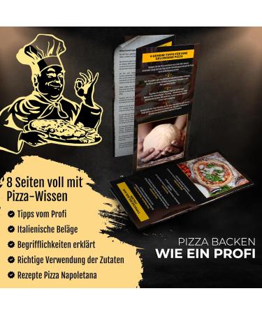 Buy DELICRET Pizza Ingredients | 2kg Caputo Pizzeria Flour & 5x400g San Marzano Tomatoes | Authentic Neapolitan Pizza Recipes - Buy Online on GoSupps.com