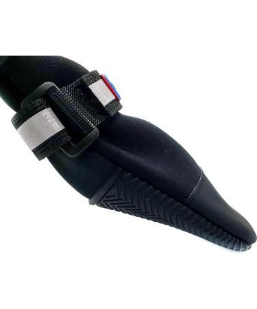 All Weather Neoprene Dog Boots | Reflective Straps | 5 Sizes Available | Black Medium - Buy Online on GoSupps.com