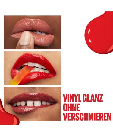 Maybelline New York Super Stay Vinyl Ink Liquid Lipstick No. 50 Wicked - 16 Hours Hold Shiny Finish | 4.2 ml  - Buy Online on GoSupps.com