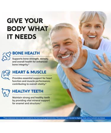 Calcium 1200 mg with Vitamin D3 - Calcium Citrate Supplements for Women & Men - Bone Health Strength & Density - High Absorption & Slow Release - Lab Tested Made in USA - 180 Tablets 60 Days Supply 180 Count (Pack of 1) - Buy Online on GoSupps.com