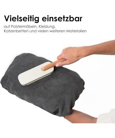 Lucybalu Hairy Lint Brush - Ultimate Cat & Animal Hair Remover | Reusable Lint Roller & Clothing Foot Remover - Buy Online on GoSupps.com