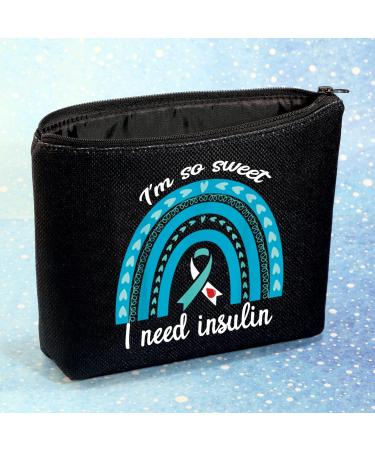 G2TUP Diabetic Supplies Travel Bag - Insulin Case for Diabetics (I'm So Sweet) - Diabetes Carry Bag - Buy Online on GoSupps.com