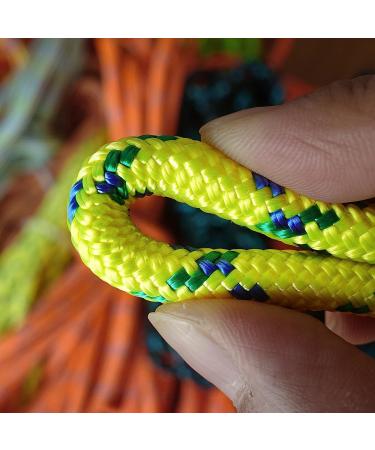 GM CLIMBING 8mm Accessory Cord Rope Double Braid Pre Cut CE/UIAA - Black 20ft - Buy Online on GoSupps.com