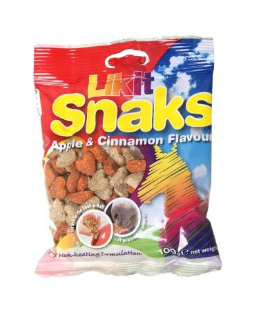 Likit Snaks: Apple and Cinnamon 100g Apfel Zimt 100 g (Pack of 1)