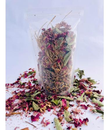 M lange d'huiles capillaires base de plantes - 75 gr - 18 herbes essentielles brutes pour infusion d'huile | Herbes indiennes 100% naturelles - Buy Online on GoSupps.com