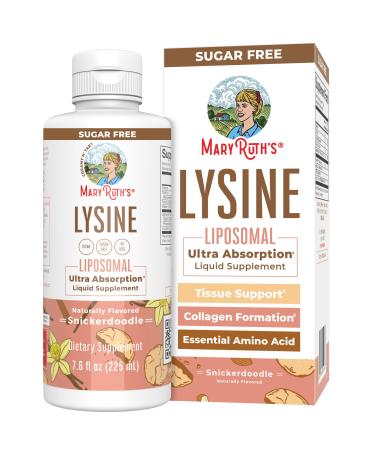 Vegan Lysine Supplement by MaryRuth's | Ultra Absorption | Lysine 500mg | Collagen Formation Support | Immune Support Supplement | Health & Wellness | Non GMO | Gluten Free | 30 Servings