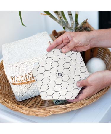 SuperBee Eco Laundry Kit - Chemical-Free Travel Set for Sensitive Skin | 300 Loads 3 Wool Dryer Balls & Cotton Mesh Bags - Buy Online on GoSupps.com