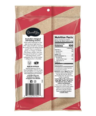Darrell Lea Sugar Free Strawberry Soft Australian Made Licorice 4oz Bag - NON-GMO  Palm Oil Free  NO HFCS & Kosher | Made in Small Batches with Ethically-Sourced  Quality Ingredients 4 Ounce (Pack of 1) - Buy Online on GoSupps.com