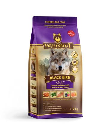 Wolfsblut - Black Bird Adult - 2 kg - Turkey - Dry food - Dog food - grain free