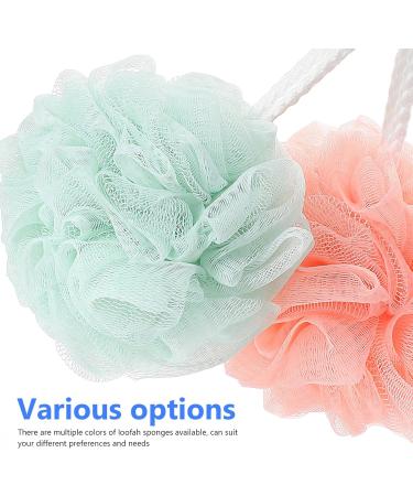 Buy Healvian 7pcs Shower Loofah Foaming Balls - Exfoliating Body Puff & Bath Scrubber for a Refreshing Clean - Perfect Travel Shower Accessory - Buy Online on GoSupps.com