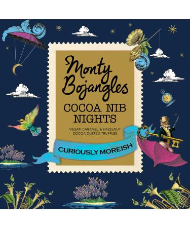 Monty Bojangles Vegan Truffle Chocolates - 3 Luxurious Boxes (Caramel Haze Cocoa Berry Blush Cocoa NIB Nights) - Perfect Vegan Chocolate Gift - International Shipping - Buy Online on GoSupps.com