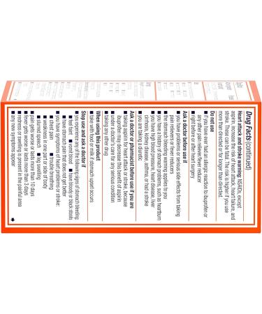 Motrin IB Ibuprofen 200mg Tablets - Pain Reliever for Aches & Pains - 100 Ct - Buy Online on GoSupps.com