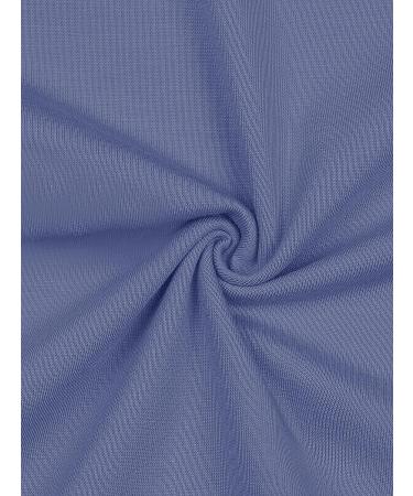 Cyanstyle Women's Sleeveless Yoga Crop Top with Side Drawstring - Blue, Medium - Buy Online on GoSupps.com
