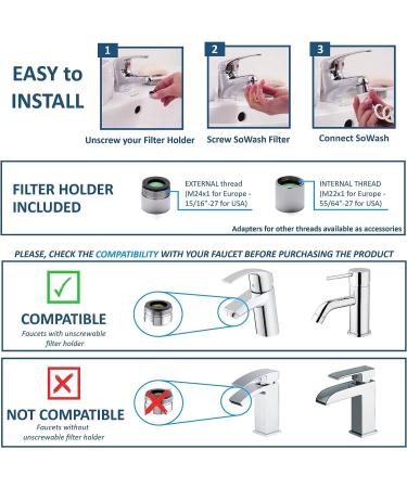 SOWASH Family Pulse Oral Irrigator - Tap-Connected Oral Hygiene Solution for All Ages | Shop Internationally - Buy Online on GoSupps.com