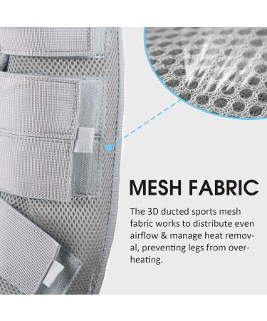 Harrison Howard Horse Fly Boots Four Leg Guards Ruby - Set of 4 Full Size Silver - Buy Online on GoSupps.com