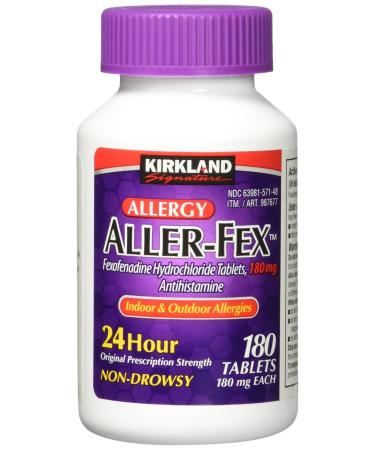 Kirkland Signature Aller-FEX 180 Mg 180 Tablets