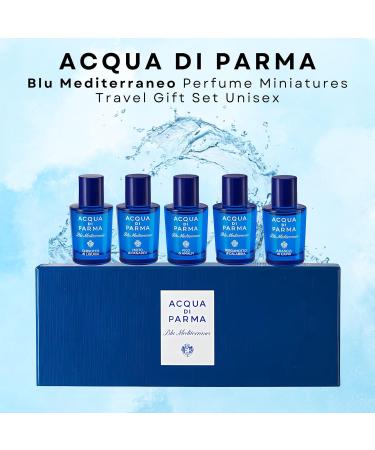 Acqua Di Parma Perfume Gift Set Blue Mediterraneo Variety Mini Splashes - Buy Online on GoSupps.com
