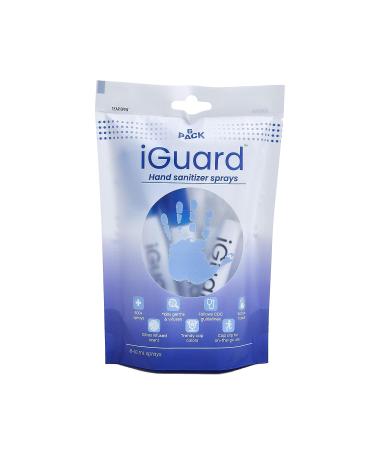 iGuard Orange Citrus Hand Sanitizer Spray - On The Go - 6 Pack for Travel, Home, and Car Use - Buy Online on GoSupps.com