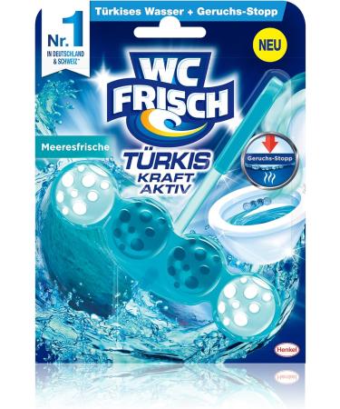 Toilet Fresh Power Active Turquoise Maker - 20 Pack | Powerful Toilet Cleaner & Fragrance Stones for Intense Freshness - Buy Online on GoSupps.com