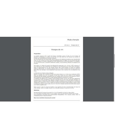 AlcoFermBrew Vinegar Bacterial Culture 100 ml Make your own Vinegar at Home Natural Fermentation For Up to 50L Vinegar - Buy Online on GoSupps.com