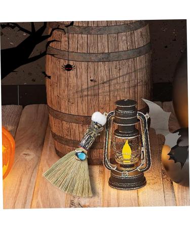 Halloween Witch Broom Crystal Witch Wiccan Altar Broom Witch Broomstick with Heart-Shape Crystal Halloween Witch Decor for Healing Cleansing Fengshui Halloween Party Decorations - Buy Online on GoSupps.com