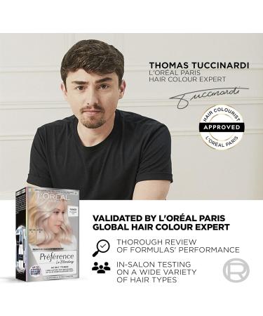 L'Or al Paris Pr f rence Le Blonding Acidic Toner Post Bleach Treatment with no Ammonia Long Lasting Anti-Brassiness Platinum Ice 01 - Buy Online on GoSupps.com