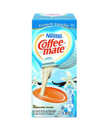 Coffee-mate French Vanilla Creamer 0.375oz (Box of 50) - 35170BX - Buy Online on GoSupps.com