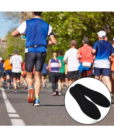 Thin Shoe Insoles - Three-Layer Latex Memory Foam Inserts for Men & Women | Cuttable Shock Absorbing Shoe Pads | Ideal for Shoe Repair & Replacement (Black US M: 4-10/W: 5-12 - Buy Online on GoSupps.com