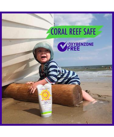 California Baby Super Sensitive SPF 30+ Sunscreen - Broad Spectrum Hypoallergenic Mineral Sunscreen | Titanium Dioxide | Unscented | 51g / 1.8oz - International Shipping Available - Buy Online on GoSupps.com