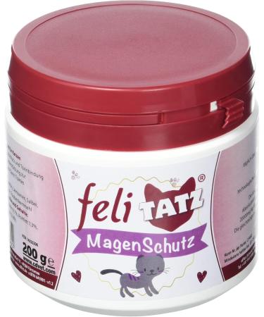 cdVet FeliTATZ Gastric Protection 200 g - Cat - Binds Stomach Acid - Regulation of Acid Base House - Protection of Mucous Membranes - Gastric and Intestinal Mucous Membranes - Buy Online on GoSupps.com