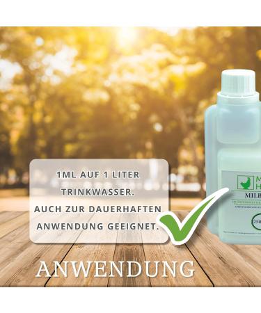 Milbfree 250ml - Effective Drinking Water Additive for Chickens & Poultry | Natural Mite Control with Essential Oils - Buy Online on GoSupps.com