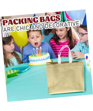 Milisten 10pcs Gift Bags Large Party Gift Bags Festival Gift Bags with Handles Packing Bags Large Gift Bag Wrapping Bags for Presents Tote Bags Bouquet Bags Cloth Welcome Decorations - Buy Online on GoSupps.com