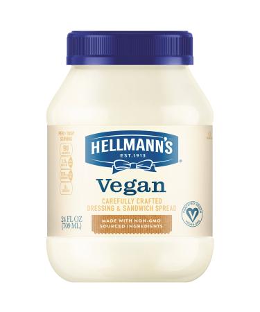 Hellmann's Vegan Dressing and Sandwich Spread, Carefully Crafted 24 oz