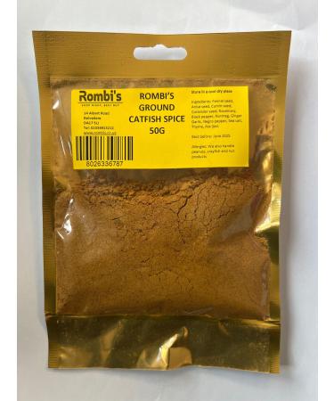 Rombi's Rombis Ground Catfish Seasoning 40g Pack of 3