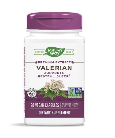 Nature's Way Valerian 220 mg 90 Vegan Capsules