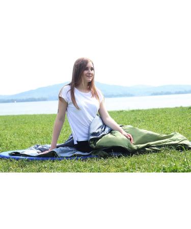 REDcamp Ultra Lightweight Green Sleeping Bag for Backpacking - 1.5lbs, Warm Weather Comfort for Adults | Compression Sack Included - Buy Online on GoSupps.com