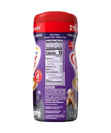 Nestle Coffee Mate Italian Sweet Creme Powder Coffee Creamer 15 oz - Pack of 6 | Delicious and Convenient Coffee Enhancer - Buy Online on GoSupps.com
