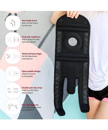 KARM Kids Knee Brace for Osgood Schlatter - Youth MCL Support for Meniscus Tear - Child Knee Support Brace for Boys and Girls - Buy Online on GoSupps.com