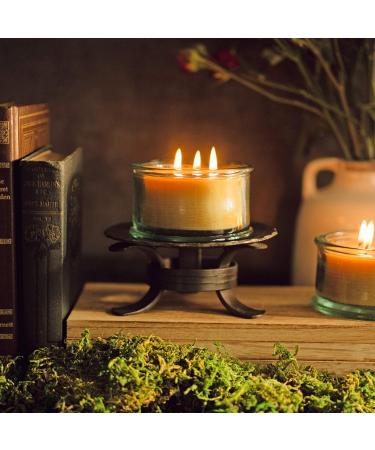 Buy Bluecorn Botanica Beeswax Candle - 3-Wick Pure Beeswax & Vanilla Scented Candle | International Shipping Available - Buy Online on GoSupps.com