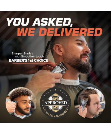 Fagaci Professional Hair Clippers for Barbers - Turbo Cordless Precise Cutting Kit for Men - Maquina de Cortar Cabello in Silver - Buy Online on GoSupps.com
