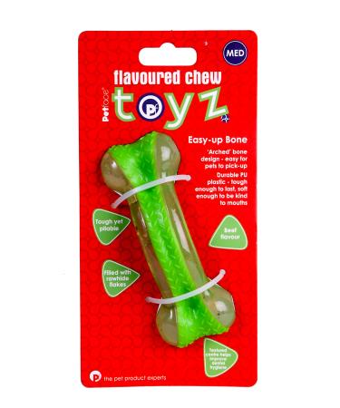 Petface Toyz Easy-Up Bone Flavoured Chew Dog Toy Beef Beef Bone - Buy Online on GoSupps.com