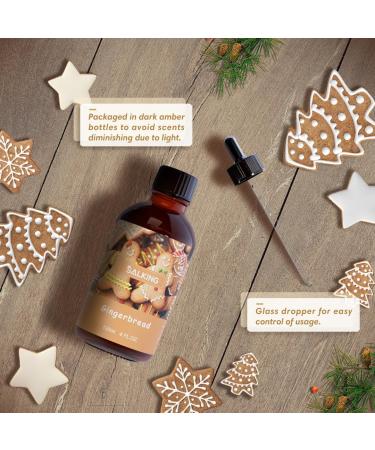 SALKING Gingerbread Essential Oil 120ml - Premium Scent for Diffusers, Candles, Soap Making - Holiday Gift Idea - Buy Online on GoSupps.com