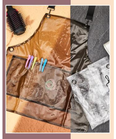 Buy Mepase Waterproof Transparent Apron - Adjustable Hair Stylist Smock with Pockets for Women | Perfect for Chefs Barbers & Households - Buy Online on GoSupps.com