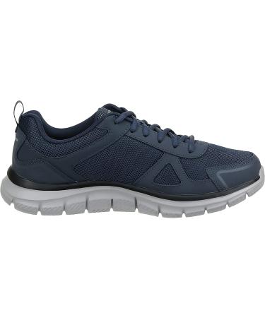 Skechers Men's Track Scloric Oxford Navy 11.5 Wide US - Comfort & Style | [Your Brand Name] - Buy Online on GoSupps.com