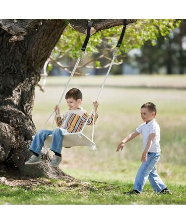 5ft Tree Swing Hanging Straps Kit - 2000 lb Capacity - Easy Installation with Safer Lock Carabiner Hooks - Ideal for Swing Sets, Tire Swings, Hammocks - Buy Online on GoSupps.com