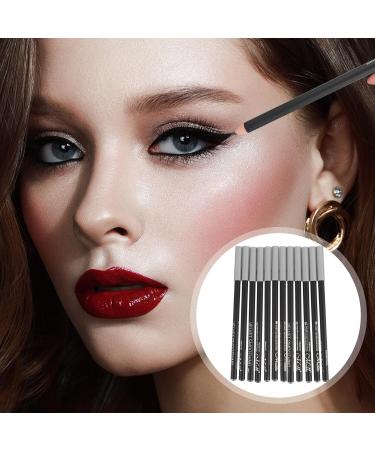 12 pi ces Lot de Crayons Yeux Noirs Antitache avec Pointe Ultra-fine Stylo Maquillage Pratique et Outil Beaut pour Trac Pr cis et Facile Enlever - Buy Online on GoSupps.com