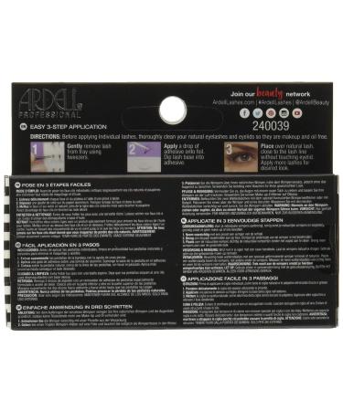 Ardell Faux Mink Short Black Individual Eyelashes - Stunning & Natural Look - Buy Online on GoSupps.com